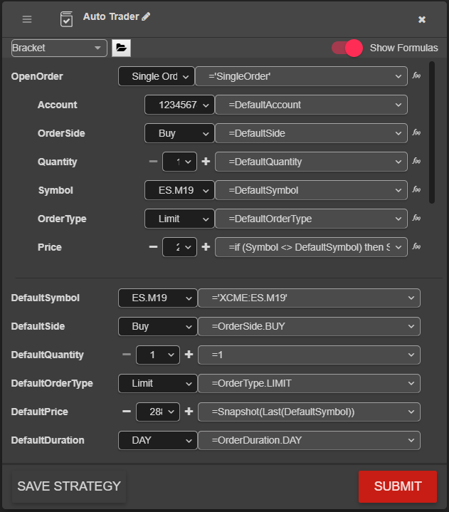 Custom Order Types