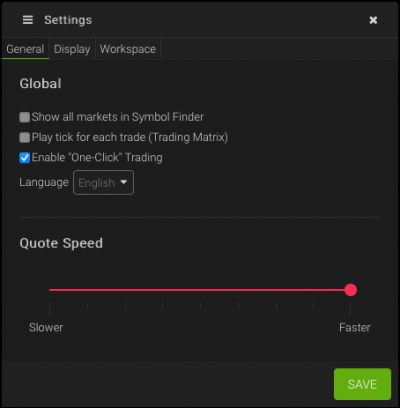 futures trading platform quote speed dark